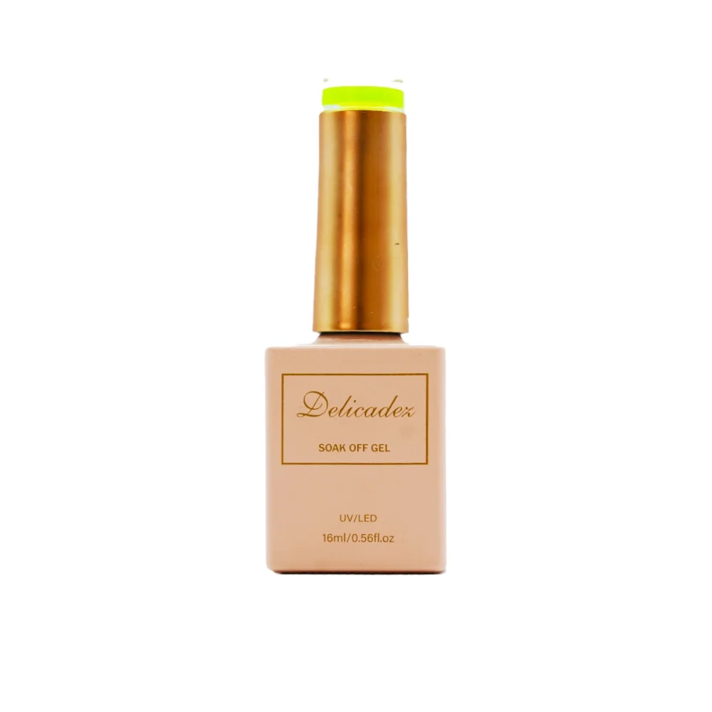 Esmalte Gel Verde Fuerte