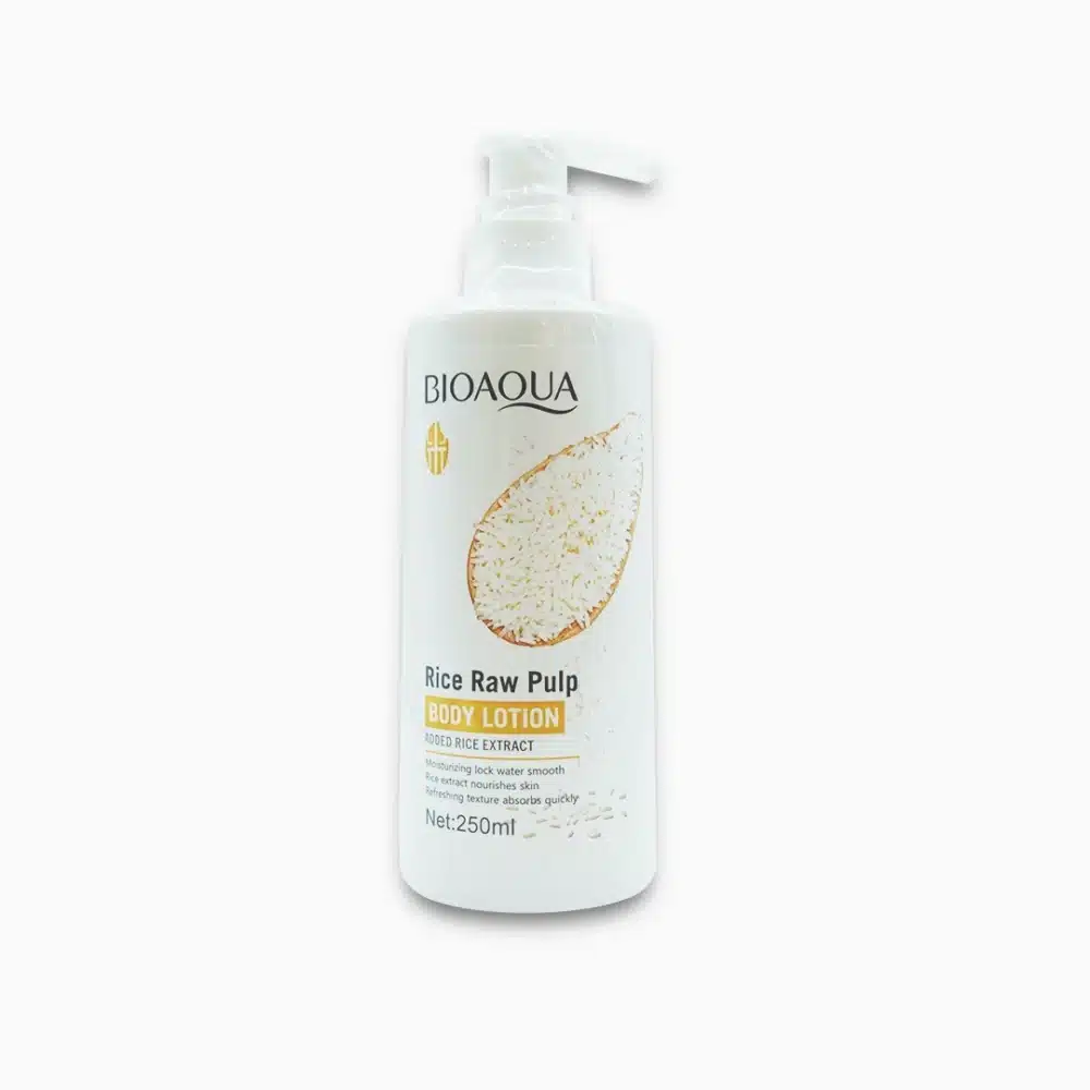 Bioaqua Rice Raw Pulp Body Lotion
