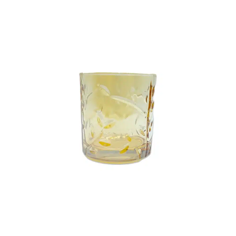 Vaso de Vidrio Marron Claro