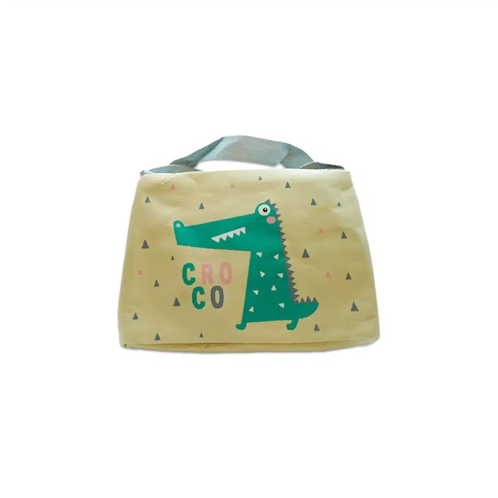 Lonchera Térmico Cocodrilo Beige