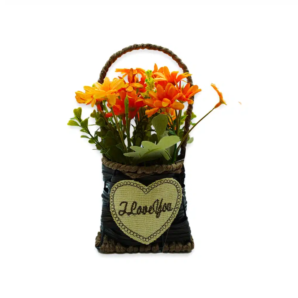Flores Artificiales Naranjas