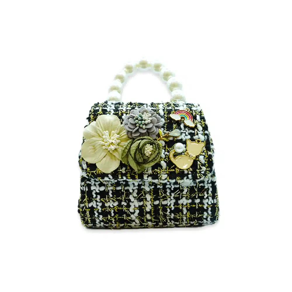 Bolso Blanco Negro