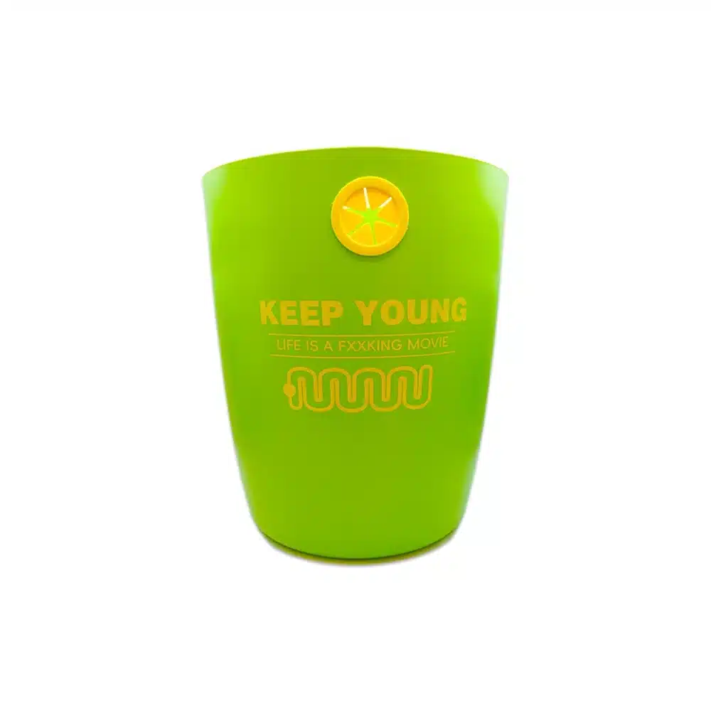 Bote de Basura para Mascota Verde