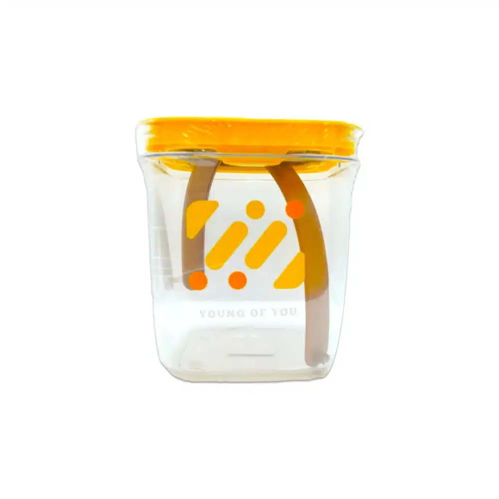 Bote de Basura Pequeña Amarillo